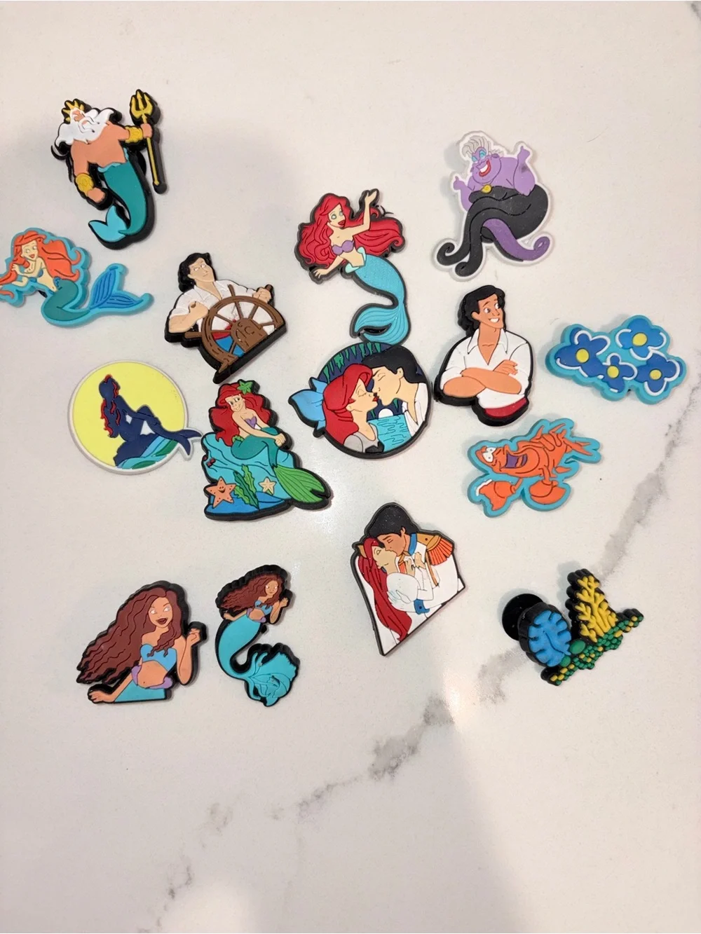 The Little Mermaid Jibbitz Lot - Ariel & Friends